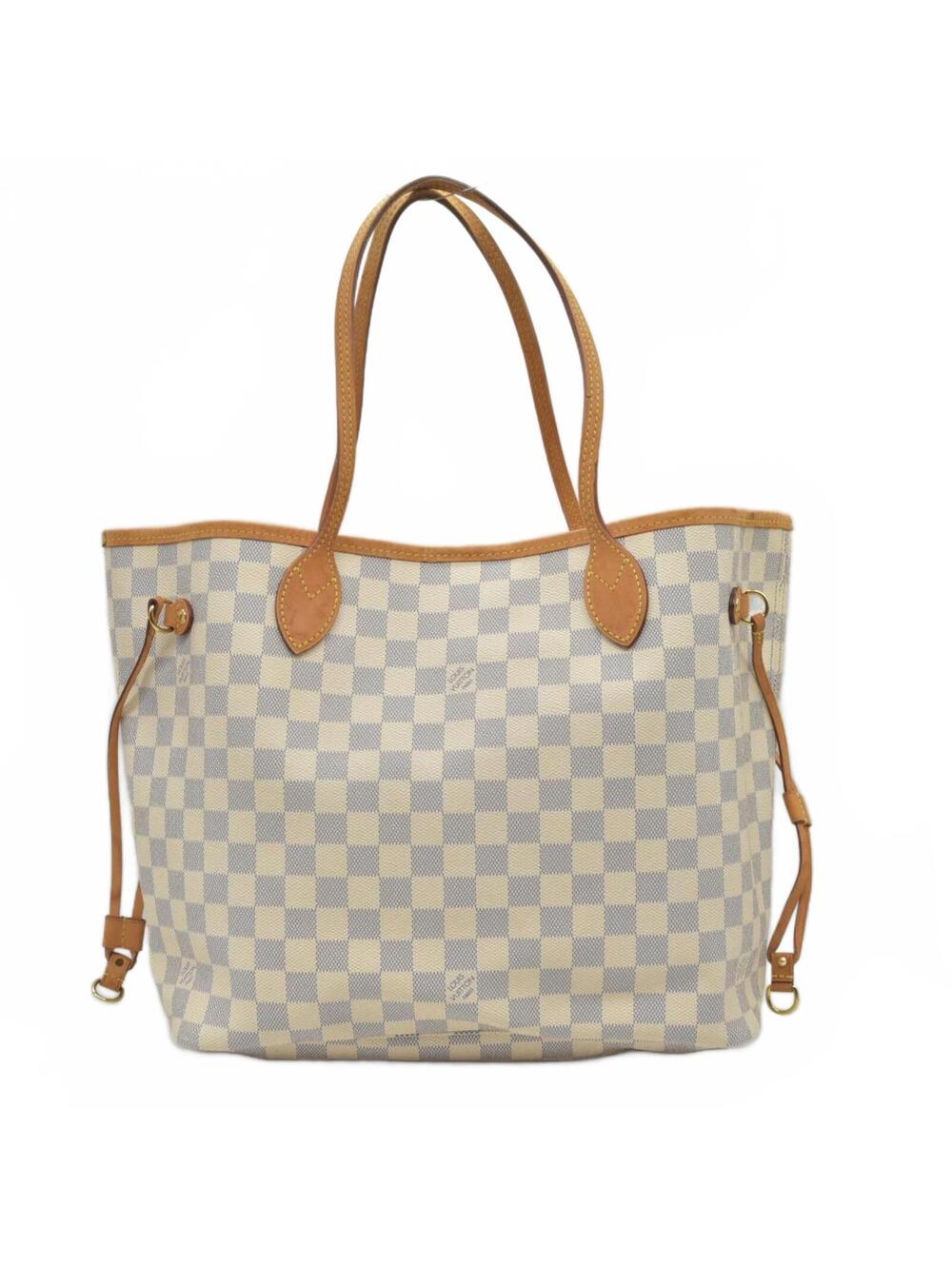 2019 Louis Vuitton Damier Azur Neverfull MM Ballerine AR4109